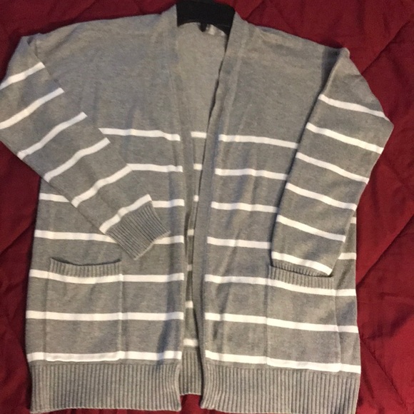 Evolution women’s cardigan sweater. Gray sz L - Picture 1 of 7